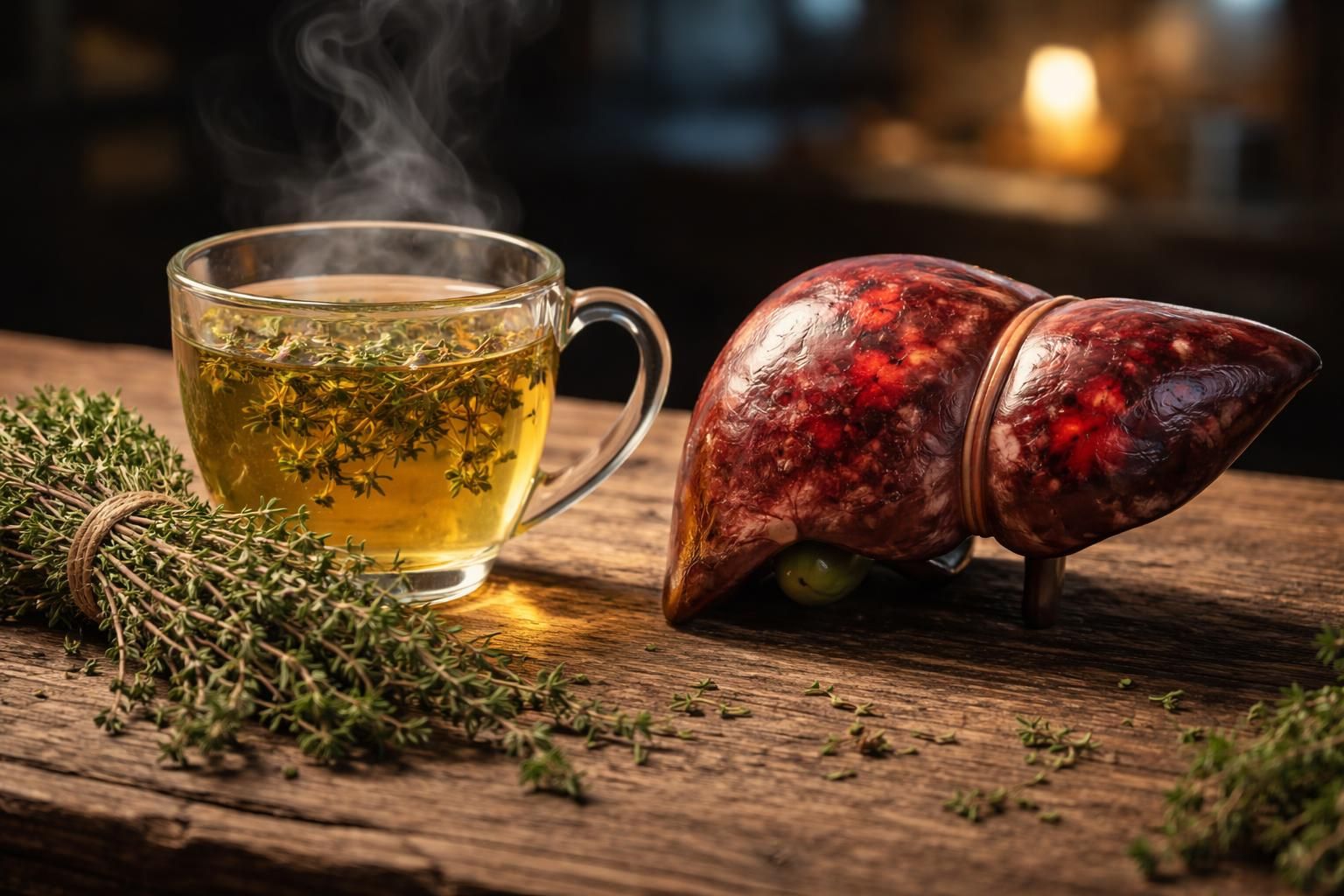 Les dangers au foie de la tisane de thym que vous ne connaissez pas