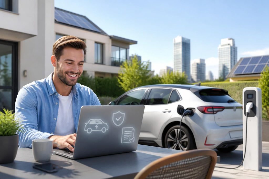 découvrez comment fonctionne l'assurance auto électrique en ligne, ses avantages et comment choisir la meilleure offre adaptée à votre véhicule électrique.