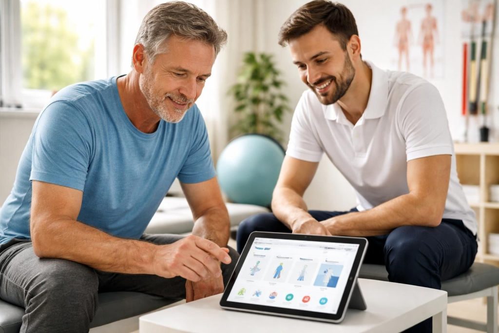 découvrez la tablette tactile innovante qui facilite la rééducation santé en rendant les exercices réguliers simples et motivants pour un mieux-être durable.